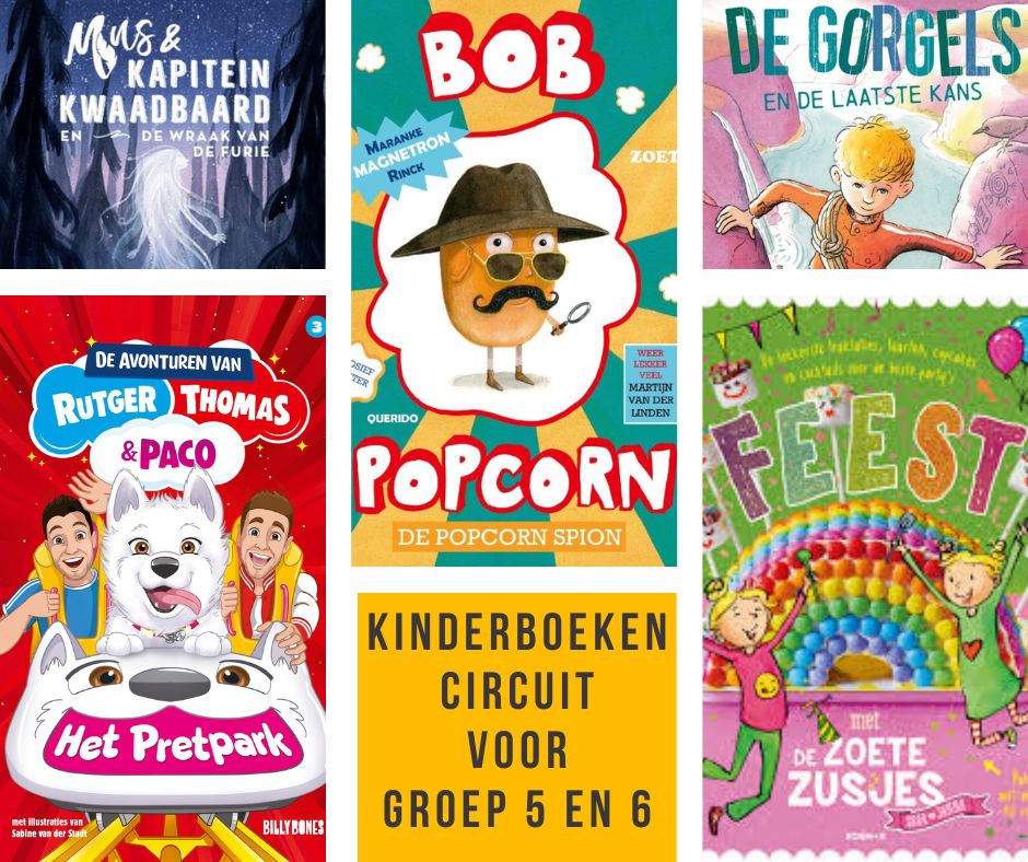 Kinderboekencircuit voor groep 5 en 6 