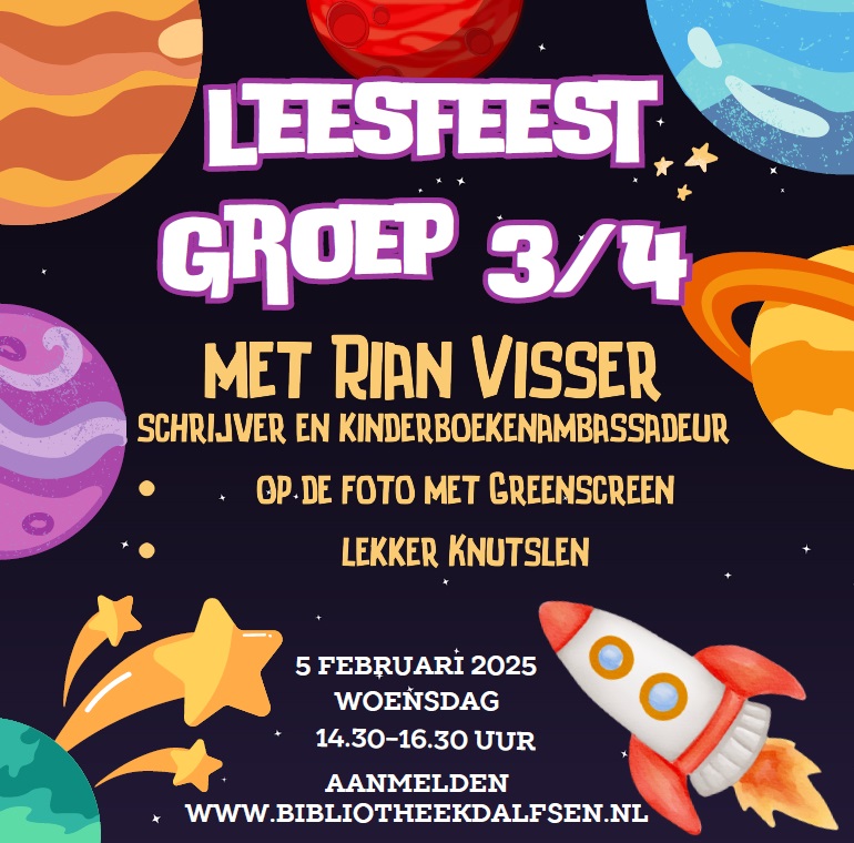 Leesfeest groep 3/4 