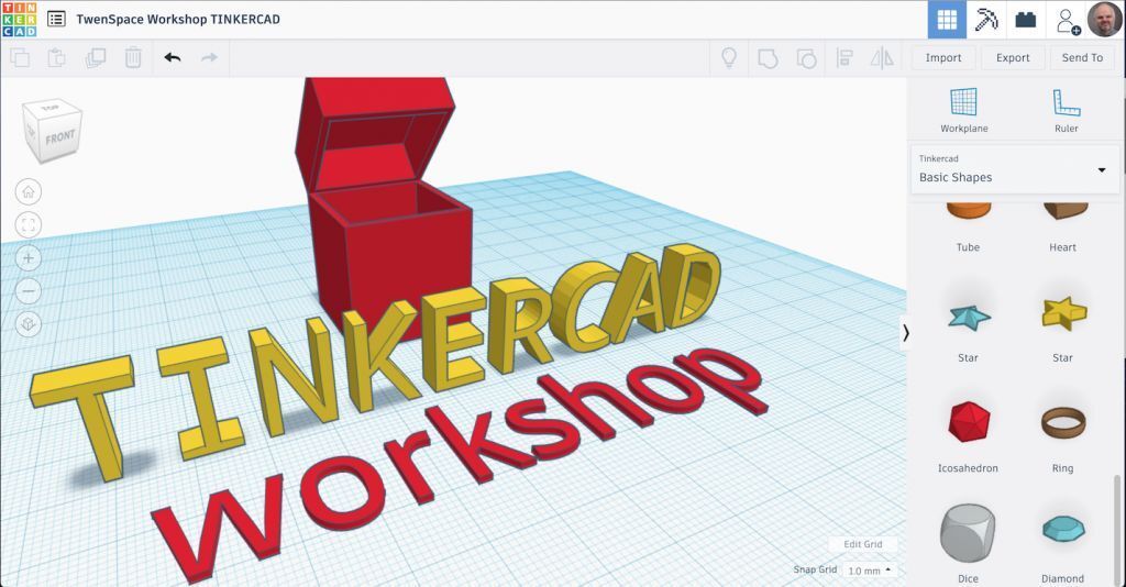 Tinker je 3D-ontwerp (10-12 jaar)