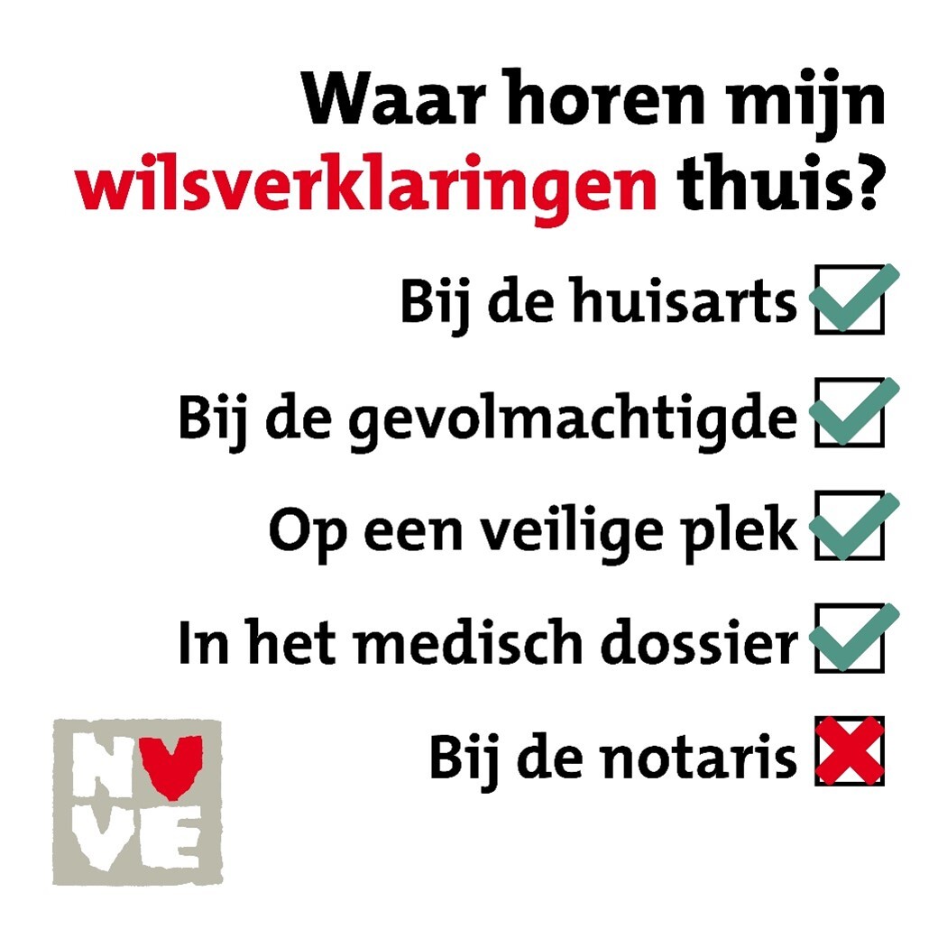 Dag van de Wilsverklaring – informatiepunt en gratis lezing